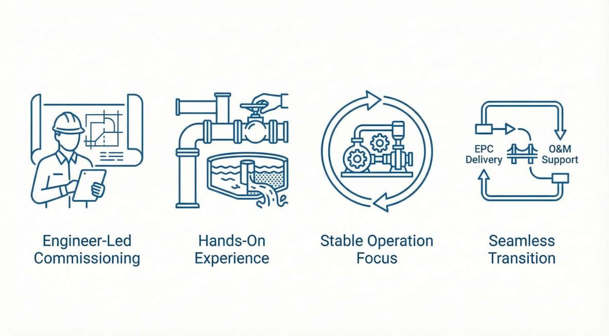 Installation and commissioning support service advantages