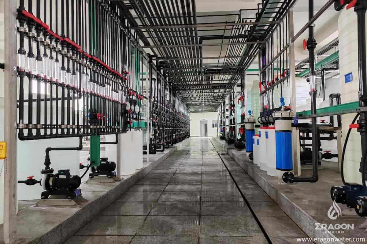 Electroplating Wastewater Treatment Pipeline And Reuse System