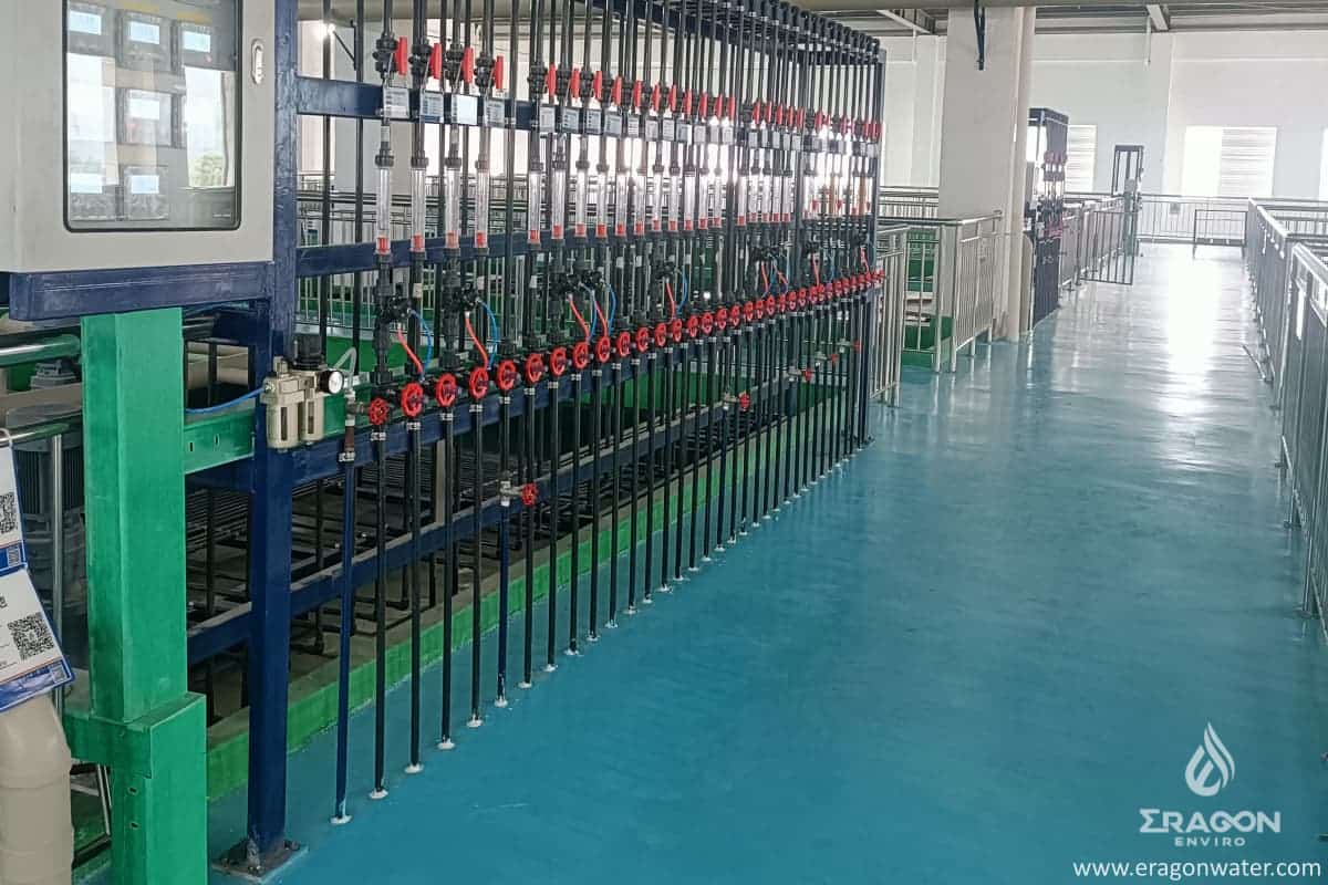 Electroplating Workshop Wastewater Piping And Treatment Interface For Regulatory Compliance