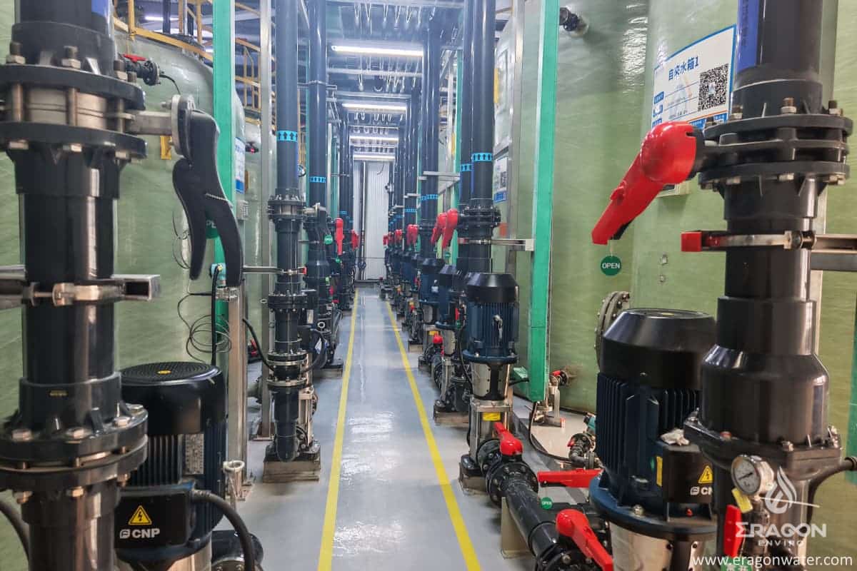 Semiconductor Water Treatment Process Piping And Pumping System